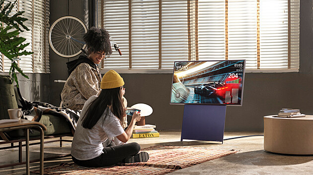Samsung The Sero. Moderní televize pro publikum, které hledá unikátní řešení.