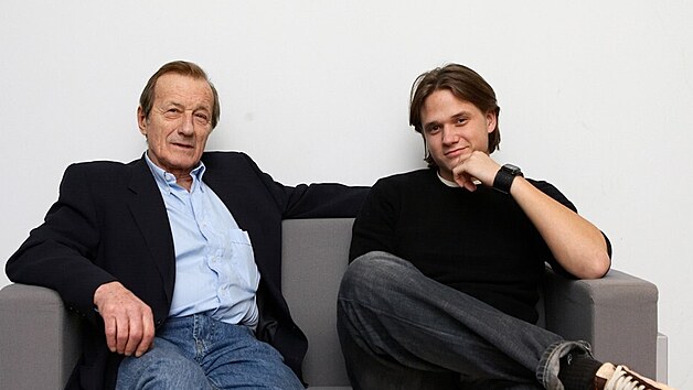 Otec a syn: Radoslav Brzobohat a Ondej Brzobohat (26. ledna 2007)