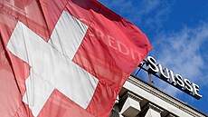 Sídlo výcarské banky Credit Suisse v Lucernu (5. února 2020)