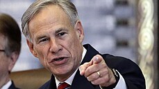 Republikánský guvernér Texasu Greg Abbott (5. února 2019)