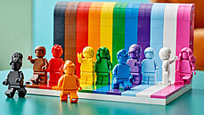 Lego uvádí na trh duhovou sadu „Všichni jsou úžasní“