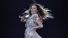 Anxhela Peristeri na Eurovizi reprezentovala Albánii