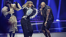 Zp�va�ku Senhit doprovodil rapper Flo Rida