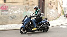 Nová Yamaha NMax je jet vychytanjí: startuje bez klíe, dá se spojit s...