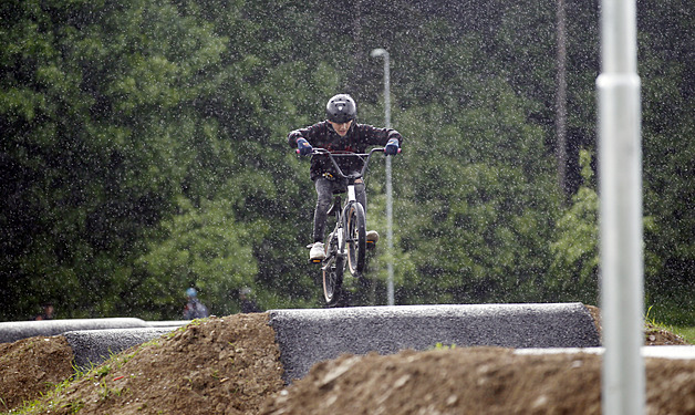 Jihlavský pumptrack v areálu eský mlýn u je zkolaudován a pístupný...