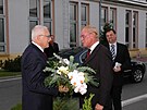 Detlef Wittig s Václavem Klausem v roce 2005