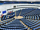 Evropský parlament ve trasburku.