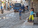 ivot v uprchlickém táboe v Sýrii (30. kvtna 2021)
