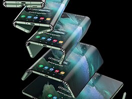 Samsung Z Fold Tab koncept