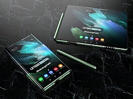 Samsung Z Fold Tab koncept