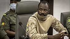 Vdce vojenské junty v Mali Assimi Goita (25. kvtna 2021) 
