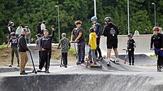 Jihlavský pumptrack v areálu eský mlýn u je zkolaudován a pístupný...