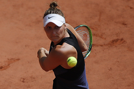 Markéta Vondrouová ve druhém kole Roland Garros