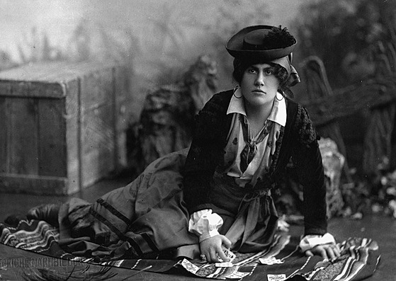 Ema Destinnová jako Carmen (1906)