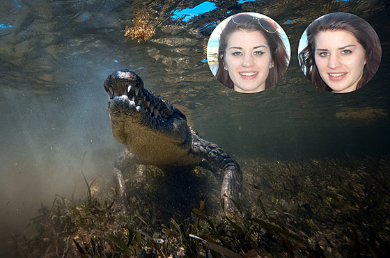 Georgia Laurie pratila krokodýla, aby zachránila své identické dvoje Melissu.