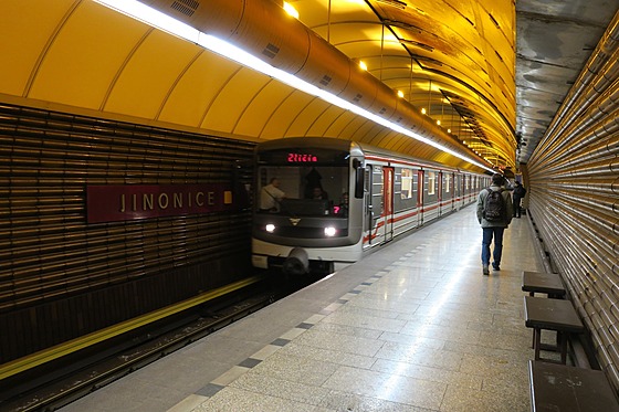 Jinonice jsou jednou ze tí stanic praského metra, které jsou nov pokryty vysokorychlostním internetem.