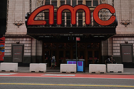 Newyorské kino patící do etzce spolenost AMC Entertainment