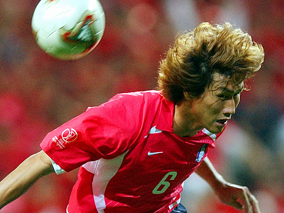 Korejský fotbalista Ju Sang-chol