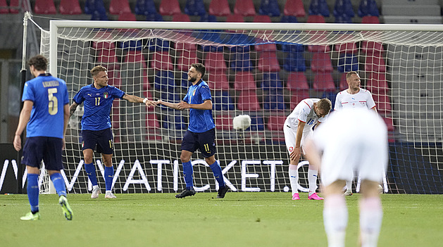 Itálie - Česko 4:0, bída a debakl v přípravě, fotbalisté zklamali