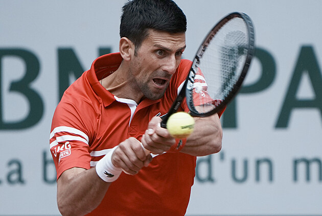 Novak Djokovi ve tetm kole Roland Garros