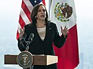Viceprezidentka Kamala Harrisová na návtv Mexika (8. ervna 2021)