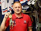 Roman Meluzín, mistr sv�ta z roku 1996, hokejový trenér.