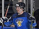 Finský útoník Jere Innala rozhodl tvrtfinále proti esku, na hokejovém...