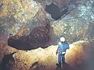 Speleologov z Albeic zkoumaj podzem v masivu Snky u vce ne 30 let....