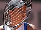 Australanka Ashleigh Bartyová bhem zápasu Roland Garros proti Ameriance...