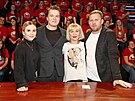 Mariana Prachaová, Petr Koleko, Dana Batulková a Jakub Pracha v show Máme...