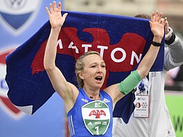 Radost Evy Vrabcov Nvltov po kvalifikaci na olympijsk hry v Tokiu.