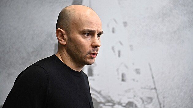 Rusk opozin aktivista Andrej Pivovarov (1. ervna 2021)