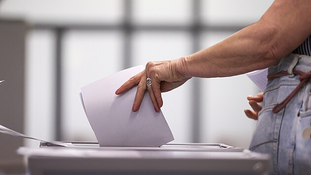 Volby v nmeck spolkov zemi Sasko-Anhaltsko. (6. ervna 2021)