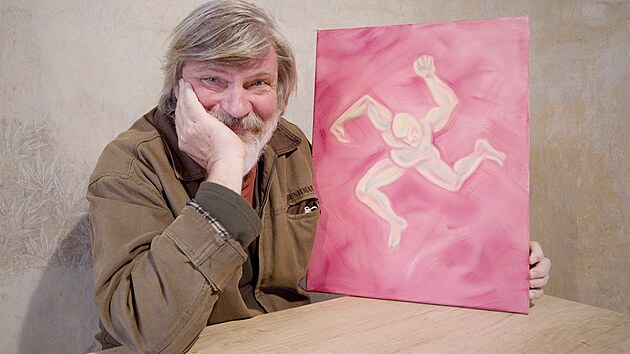 Tomáš Císařovský (na snímku) vystavuje v libereckém Kunst Koutě.