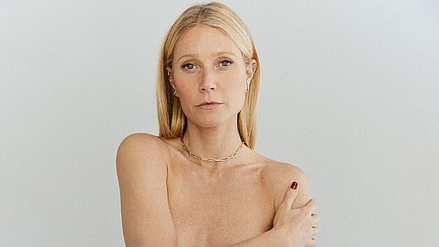 Polonah Gwyneth Paltrowov propaguje na svm webu Goop kolekci perk (2021).