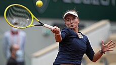 Barbora Krejíková ve tetím kole Roland Garros