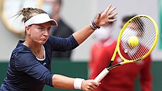 Barbora Krejíková ve tetím kole Roland Garros