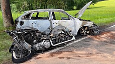 U Dolní Lomnice se srazily auto s motorkou. Řidič motocyklu zemřel, obě vozidla...