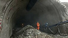 Silniái v Brn razí tunel na aboveské