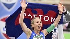 Radost Evy Vrabcové Nývltové po kvalifikaci na olympijské hry v Tokiu.