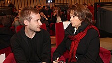 Vít Kras a Libue afránková na premiée pohádky Micimutr (2011)