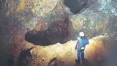 Speleologové z Albeic zkoumají podzemí v masivu Snky u více ne 30 let....