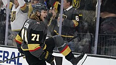 William Karlsson z Vegas Golden Knights práv skóroval.