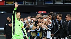 Pro branká�e Manuela Neuera byl duel s Loty�skem stým v dresu n�mecké...