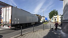 Centrum Přerova je nyní zahlceno kamiony a náklaďáky. Důvodem je uzavírka jedné...