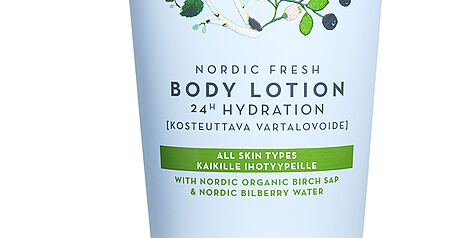 Nordic Fresh Body Lotion, hydratan tlov mlko, s organickou mzou ze...