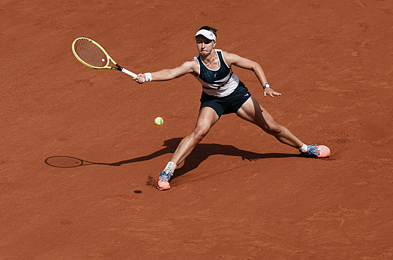 Barbora Krejčíková na Roland Garros, archivní snímek