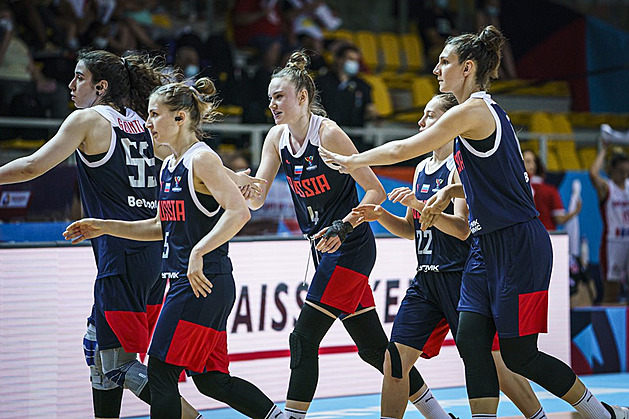 Ruské basketbalistky vyhrály na ME i nad Chorvatkami a čeká je Francie