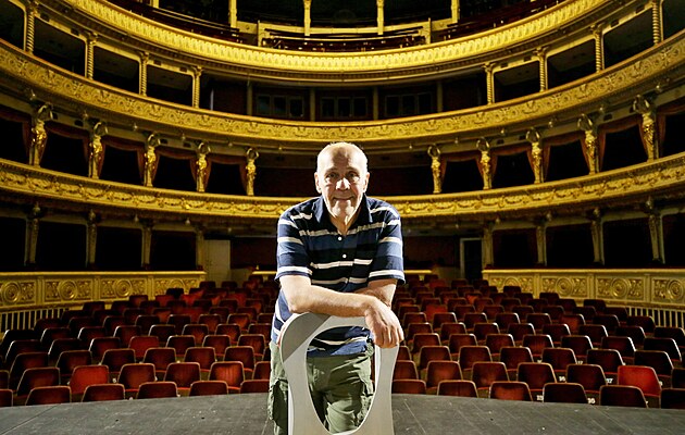 Herec Národního divadla Brno Jan Grygar vyuil nedobrovolnou pauzu na jeviti...