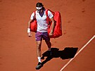 Stefanos Tsitsipas ped startem finále Roland Garros